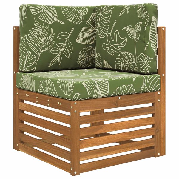 vidaXL K&uuml;lt&eacute;ri kanap&eacute; p&aacute;rna 3 pcs Lev&eacute;lminta Poli&eacute;szter