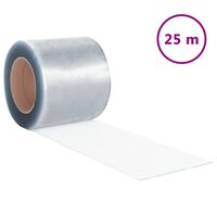 vidaXL PVC szalagfüggönytekercs 2 mm x 200 mm 25 m