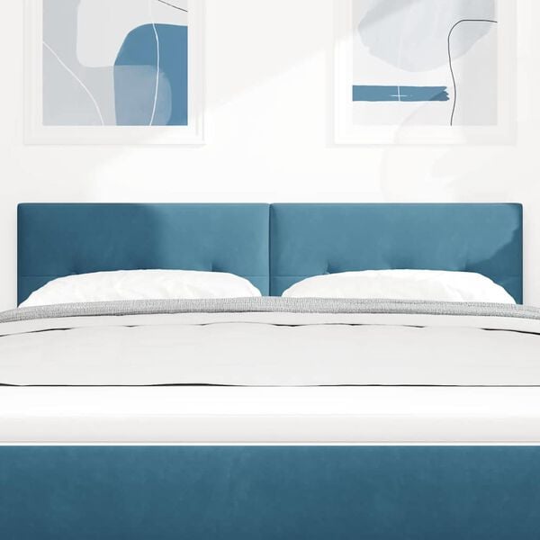 vidaXL Fejt&aacute;mla fejt&aacute;ml&aacute;val S&ouml;t&eacute;t k&eacute;k 144 cm Műbőr