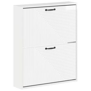 vidaXL Fali Cipőtart&oacute; HAARLEM 71 x 17 x 86 cm Szerelt Fa