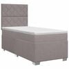 vidaXL Boxspring &aacute;gy matraccal fejt&aacute;ml&aacute;val T&oacute;psz&iacute;nű 80 x 200 cm Sz&ouml;vet