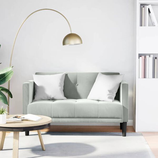 vidaXL vil&aacute;gossz&uuml;rke b&aacute;rsony loveseat kanap&eacute; 111 cm