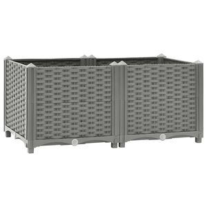 vidaXL polipropil&eacute;n magas&aacute;gy&aacute;s 80 x 40 x 38 cm