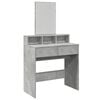 vidaXL betonsz&uuml;rke f&eacute;s&uuml;lk&ouml;dőasztal t&uuml;k&ouml;rrel 80 x 41 x 144,5 cm