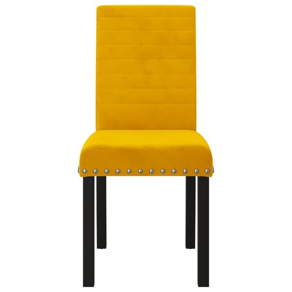 vidaXL 4 db s&aacute;rga b&aacute;rsony &eacute;tkezősz&eacute;k