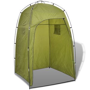 vidaXL z&ouml;ld zuhany/WC/&ouml;lt&ouml;ző-kabin s&aacute;tor