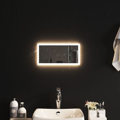 vidaXL LED-es fürdőszobatükör 40 x 20 cm