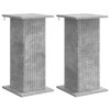 vidaXL N&ouml;v&eacute;ny&aacute;llv&aacute;ny 2 pcs Betonsz&uuml;rke 30,5 x 30 x 60,5 cm Szerelt Fa
