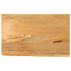 vidaXL t&ouml;m&ouml;r mang&oacute;fa term&eacute;szetes &eacute;lű asztallap 50 x 30 x 2,5 cm