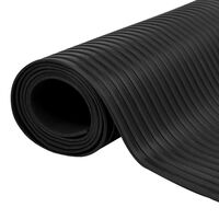 Csúszásgátló széles bordás gumi padlószőnyeg 2 x 1 m