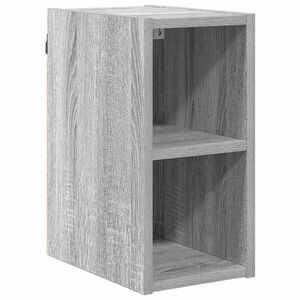 vidaXL F&uuml;ggő szekr&eacute;ny Sz&uuml;rke Sonoma 20 x 29,5 x 40 cm Faanyag
