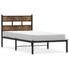 vidaXL f&uuml;st&ouml;s t&ouml;lgy sz&iacute;nű f&eacute;m &aacute;gykeret matrac n&eacute;lk&uuml;l 80 x 200 cm