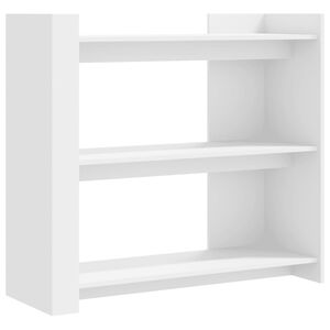 vidaXL feh&eacute;r szerelt fa t&aacute;lal&oacute;asztal 100 x 35 x 90 cm