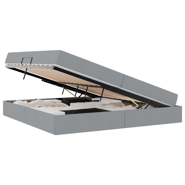 vidaXL &Aacute;gy t&aacute;rol&oacute;val &eacute;s matraccal matracmal Vil&aacute;gossz&uuml;rke 200 x 200 cm