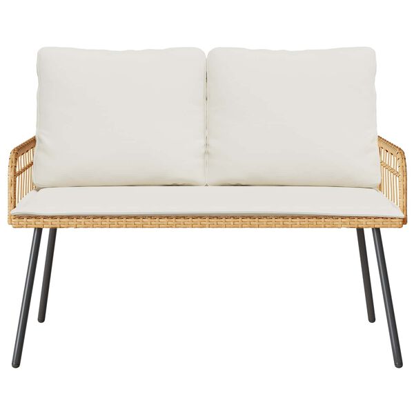 vidaXL Kerti pad p&aacute;rn&aacute;val Term&eacute;szet 114 x 64 x 90 cm Ac&eacute;l