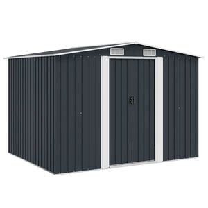 vidaXL antracitsz&uuml;rke ac&eacute;l kerti f&eacute;szer 257 x 205 x 178 cm