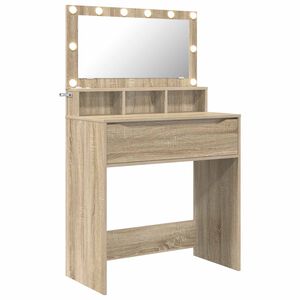 vidaXL H&aacute;l&oacute;szobai &Ouml;lt&ouml;zk&ouml;dő Asztalok Sonoma T&ouml;lgy 80 x 39,5 x 135 cm