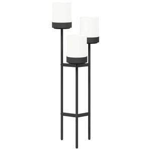 vidaXL Vir&aacute;g &aacute;llv&aacute;ny Feh&eacute;r 42 x 39,5 x 125 cm PP &eacute;s ac&eacute;l