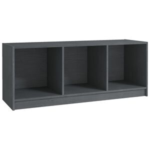 vidaXL sz&uuml;rke t&ouml;m&ouml;r fenyőfa TV-szekr&eacute;ny 104 x 33 x 41 cm