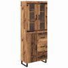vidaXL Magasfi&uacute; 2 db &Ouml;reg fa 69,5 x 34 x 180 cm Szerelt Fa