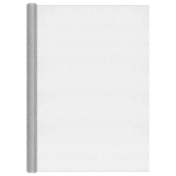 vidaXL ezüstszínű alumíniumháló 112 x 500 cm