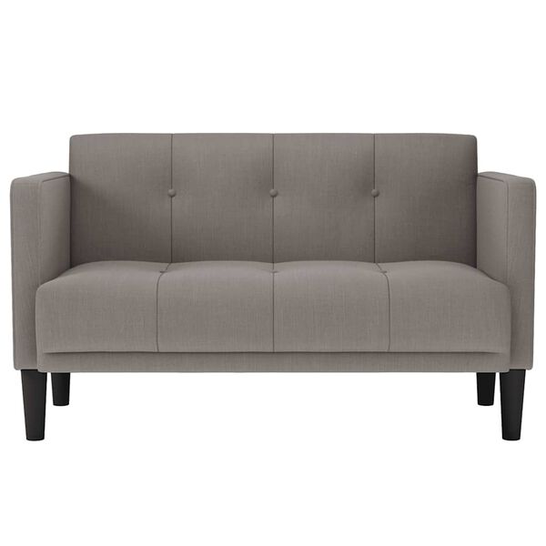 vidaXL t&oacute;psz&iacute;nű sz&ouml;vet loveseat kanap&eacute; 111 cm