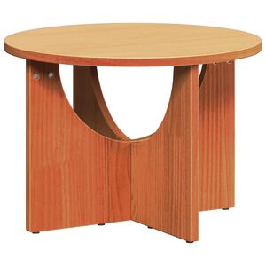 vidaXL Doh&aacute;nyz&oacute;asztal Faggy&uacute; barna 50 x 50 x 35 cm T&ouml;m&ouml;r fenyőfa