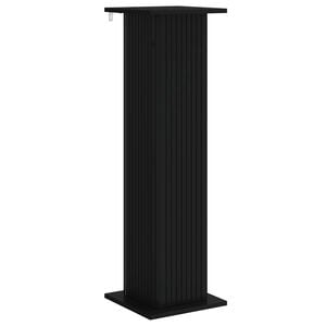 vidaXL N&ouml;v&eacute;ny&aacute;llv&aacute;ny Fekete 30,5 x 30 x 100,5 cm Szerelt Fa
