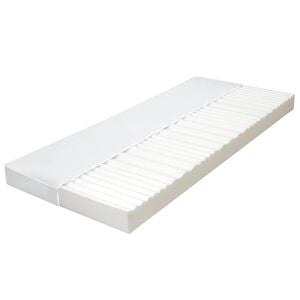 vidaXL 7 z&oacute;n&aacute;s PU habmatrac 80 x 200 cm 10 cm H2 H3