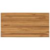 vidaXL Asztallap 100 x 50 x 3,5 cm N&eacute;gysz&ouml;gletes T&ouml;m&ouml;r Teakfa