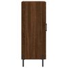 vidaXL barna t&ouml;lgy sz&iacute;nű szerelt fa t&aacute;lal&oacute;szekr&eacute;ny 34,5 x 34 x 90 cm