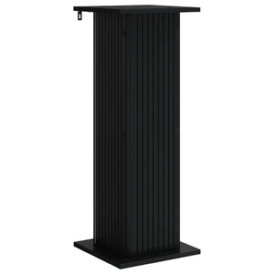 vidaXL N&ouml;v&eacute;ny&aacute;llv&aacute;ny Fekete 30,5 x 30 x 80,5 cm Szerelt Fa