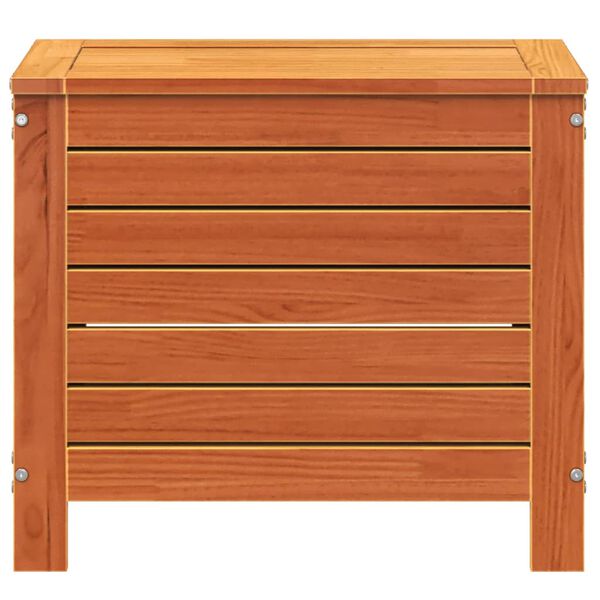 vidaXL viaszbarna t&ouml;m&ouml;r fenyőfa kerti l&aacute;bzs&aacute;moly 62 x 31,5 x 52 cm