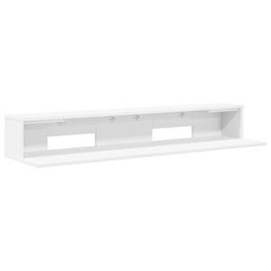 vidaXL St&uacute;di&oacute; &iacute;r&oacute;asztal Feh&eacute;r 152 x 36 x 19,5 cm Szerelt Fa