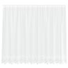 vidaXL Csipk&eacute;s F&uuml;gg&ouml;ny f&uuml;gg&ouml;ny&ouml;kkel Feh&eacute;r 300 x 140 cm Poli&eacute;szter