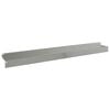 vidaXL Fűszeg&eacute;lyez&eacute;s 30 pcs 100 x 10 x 8 cm Ac&eacute;l Ez&uuml;st