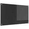 vidaXL Konyhai h&aacute;tfal S&ouml;t&eacute;tsz&uuml;rke 100 x 60 cm edzett &uuml;veg
