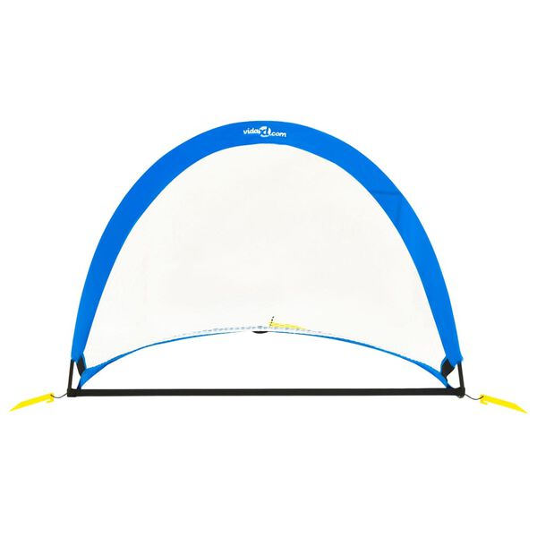 vidaXL 2 db gyerek-focikapu hordtáskával 119 x 82 x 84,5 cm