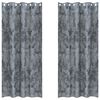 vidaXL B&aacute;rsonyf&uuml;gg&ouml;ny&ouml;k 2 db Ez&uuml;st Sz&uuml;rke 260 x 140 cm B&aacute;rsony