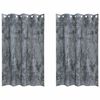 vidaXL B&aacute;rsonyf&uuml;gg&ouml;ny&ouml;k 2 db Ez&uuml;st Sz&uuml;rke 175 x 140 cm B&aacute;rsony