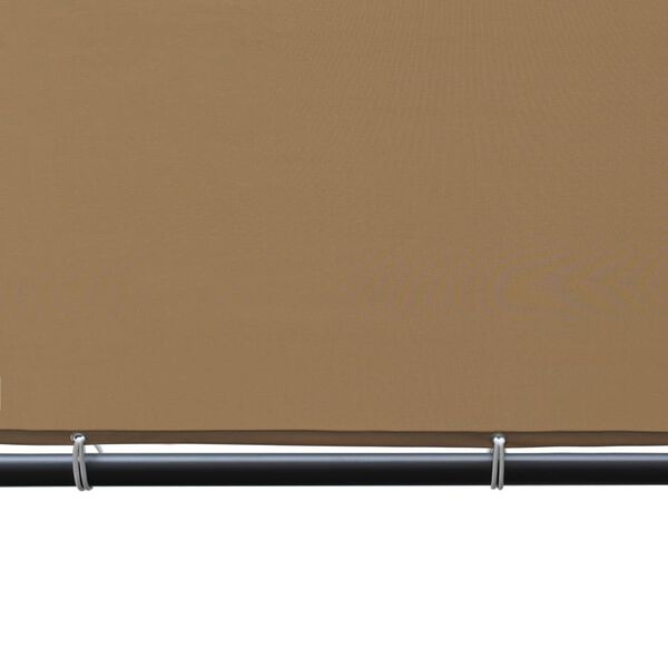 vidaXL b&eacute;zs pavilon ferde tetővel 400 x 400 x 270 cm 180 g/m&sup2;