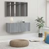 vidaXL sz&uuml;rke sonoma sz&iacute;nű szerelt fa TV-szekr&eacute;ny 80x30x30 cm