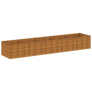 vidaXL corten ac&eacute;l kerti magas&aacute;gy&aacute;s 479x100x69 cm