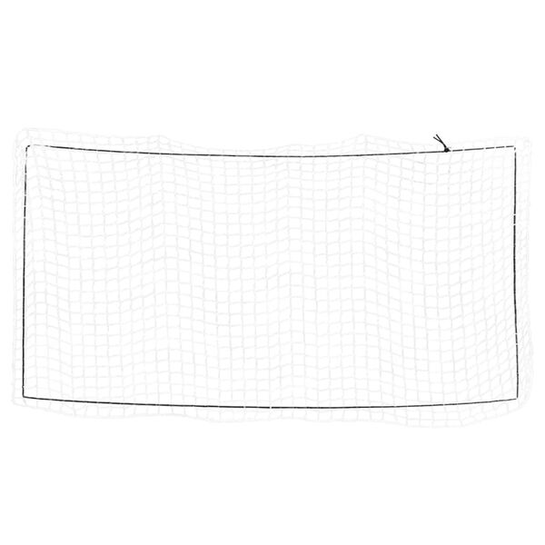 vidaXL fehér polipropilén utánfutóháló elasztikus kötéllel 4 x 2 m