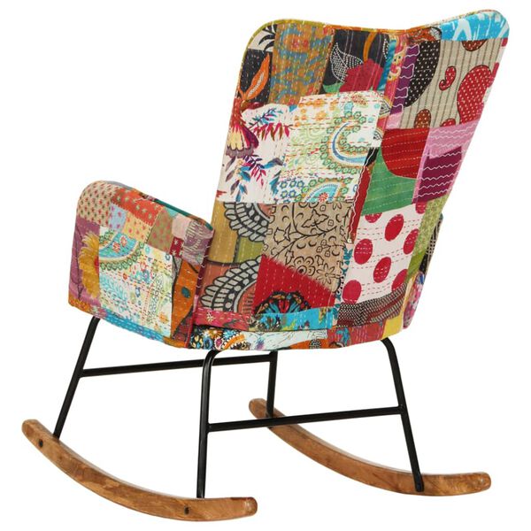 vidaXL t&ouml;bbsz&iacute;nű foltvarrott v&aacute;szon hintasz&eacute;k