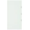 vidaXL &aacute;tl&aacute;tsz&oacute; edzett &uuml;veg oldalpanel ajt&oacute;előtetőh&ouml;z 50 x 100 cm