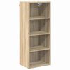 vidaXL F&uuml;ggő szekr&eacute;ny Sonoma t&ouml;lgy 40 x 29,5 x 100 cm Faanyag