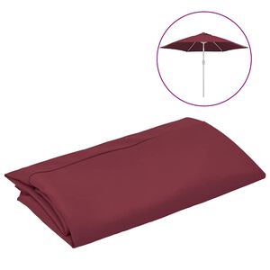 vidaXL bord&oacute;v&ouml;r&ouml;s k&uuml;lt&eacute;ri napernyőponyva 300 cm