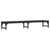 vidaXL fekete szerelt fa monitor&aacute;llv&aacute;ny 105 x 23 x 15,5 cm