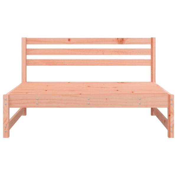 vidaXL 2 db kerti t&ouml;m&ouml;r dugl&aacute;szfenyő k&ouml;z&eacute;pső kanap&eacute; 120 x 80 cm